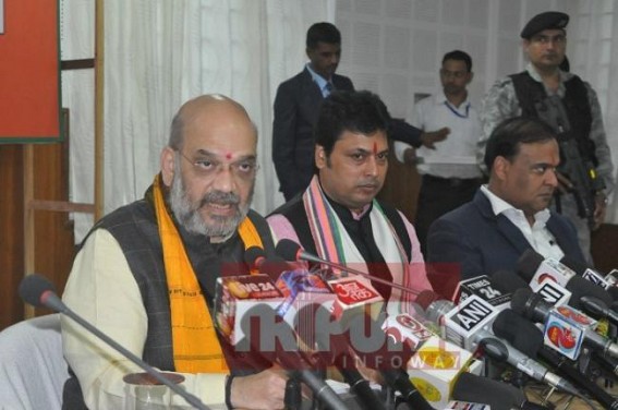 Data reveals Crime rate doubled in 2018 in Tripura : Amit Shah claims, â€˜Law & Order improved, People roaming fearlessâ€™ : JUMLA Guru ignored reality, massive crimes spiked under Biplab, Pratima 